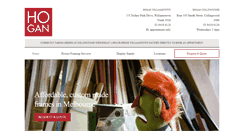 Desktop Screenshot of hogangallery.com.au