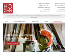 Tablet Screenshot of hogangallery.com.au